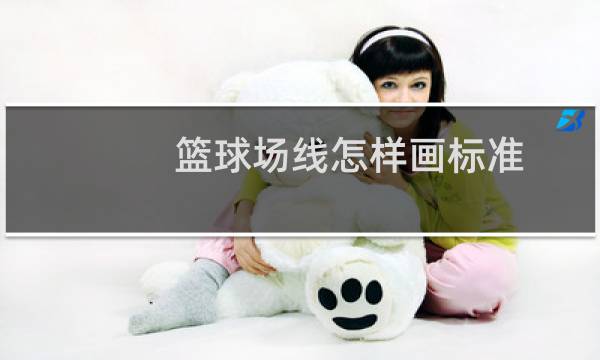篮球场线怎样画标准图片