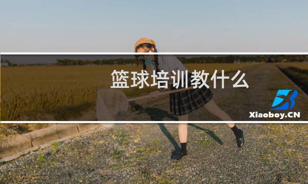 篮球培训教什么图片