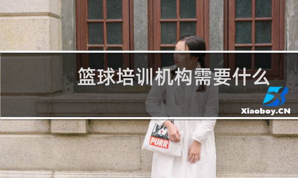 篮球培训机构需要什么图片