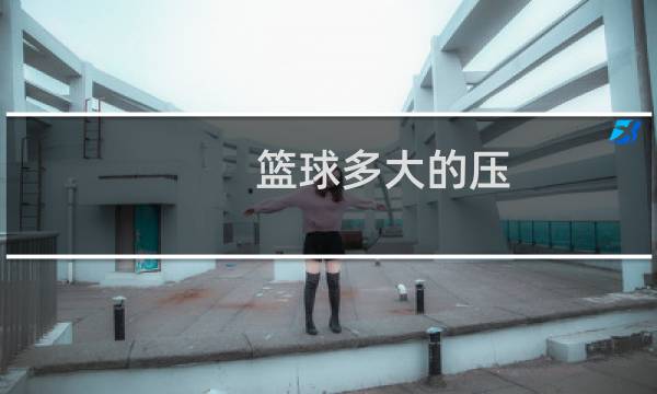 篮球多大的压图片