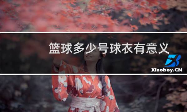 篮球多少号球衣有意义图片