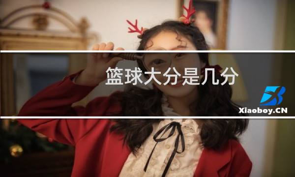 篮球大分是几分图片
