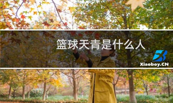 篮球天青是什么人图片