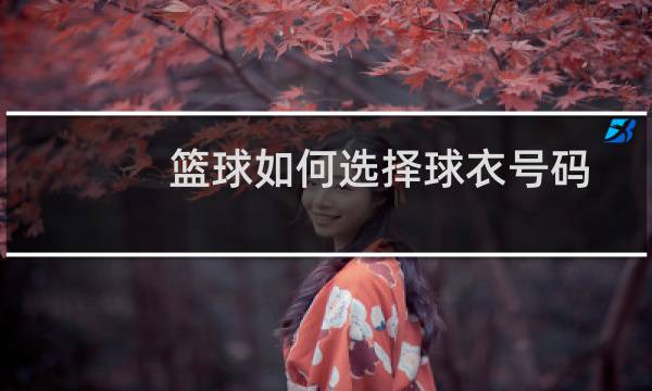 篮球如何选择球衣号码图片