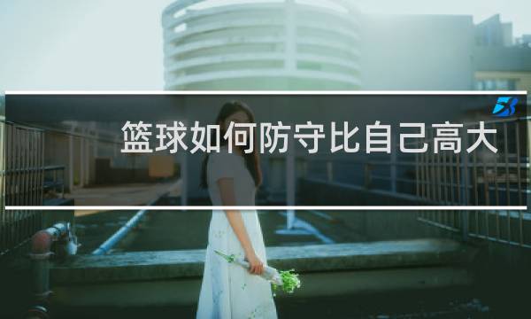 篮球如何防守比自己高大的球员图片