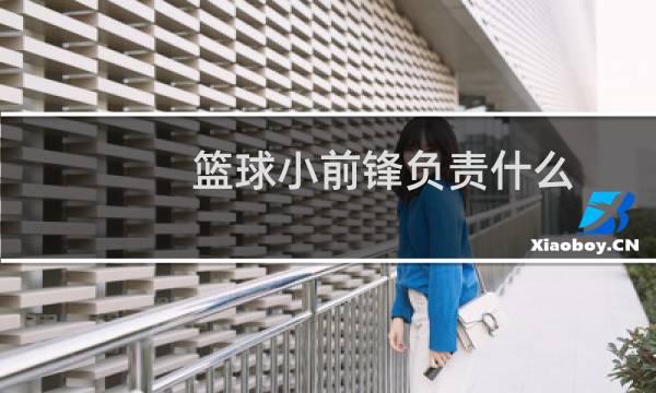 篮球小前锋负责什么图片