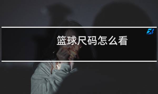 篮球尺码怎么看图片