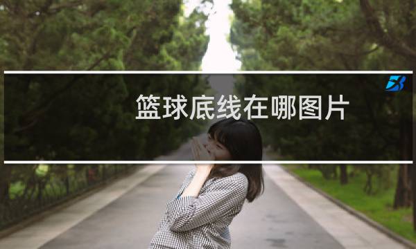 篮球底线在哪图片图片
