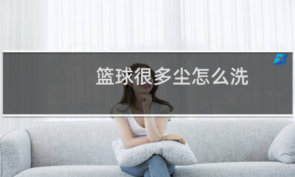 篮球很多尘怎么洗图片