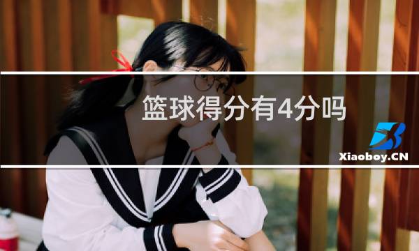 篮球得分有4分吗图片