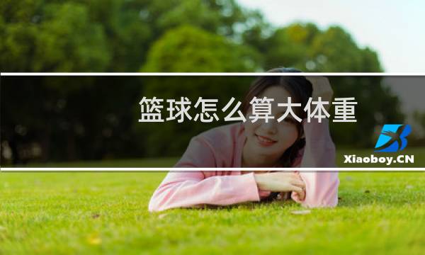 篮球怎么算大体重图片