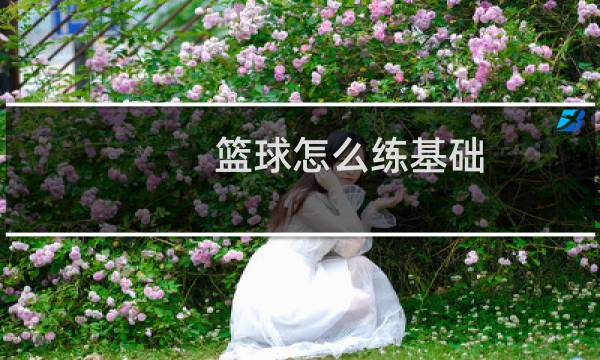 篮球怎么练基础图片