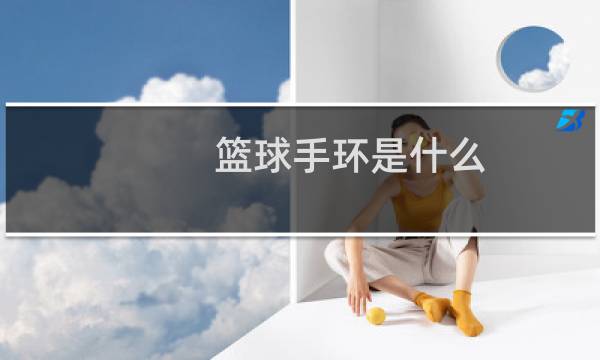 篮球手环是什么图片