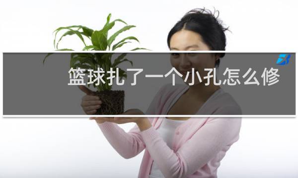 篮球扎了一个小孔怎么修复图片