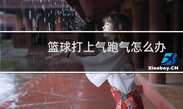 篮球打上气跑气怎么办图片