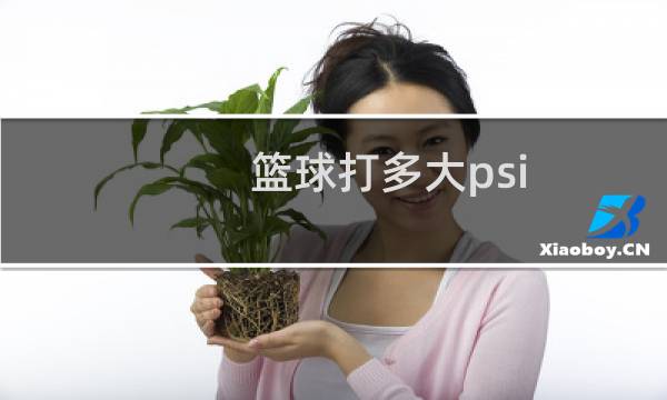 篮球打多大psi图片