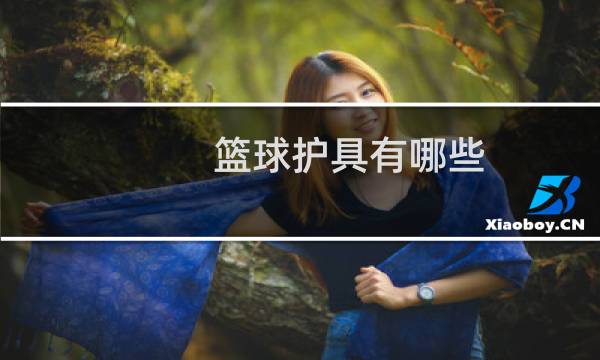 篮球护具有哪些图片