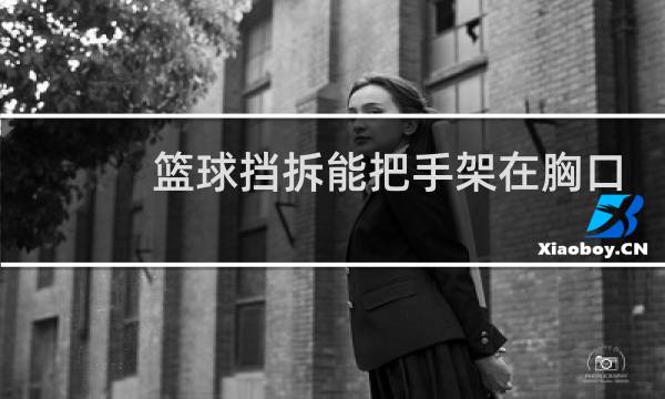 篮球挡拆能把手架在胸口吗图片