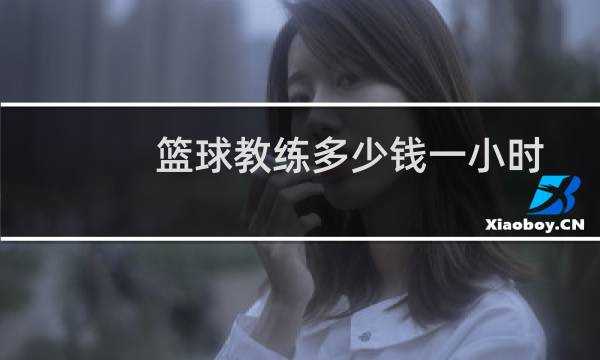 篮球教练多少钱一小时图片