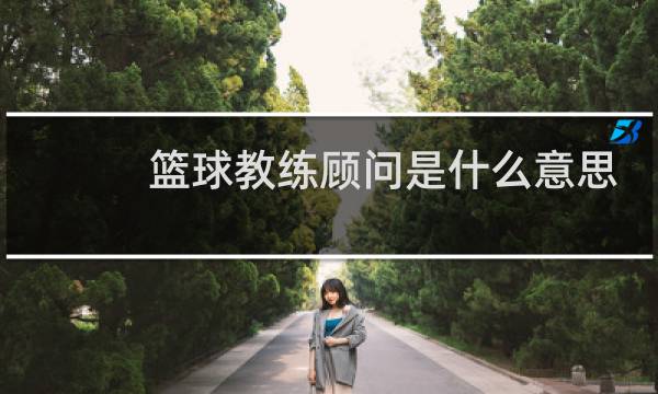 篮球教练顾问是什么意思图片