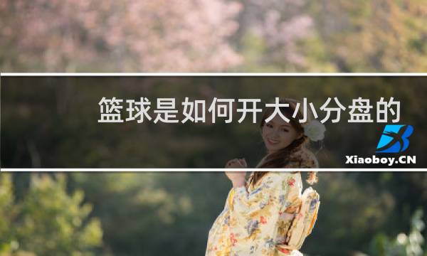 篮球是如何开大小分盘的图片