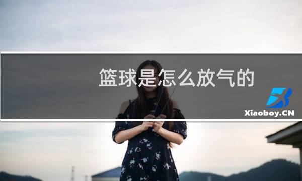 篮球是怎么放气的图片