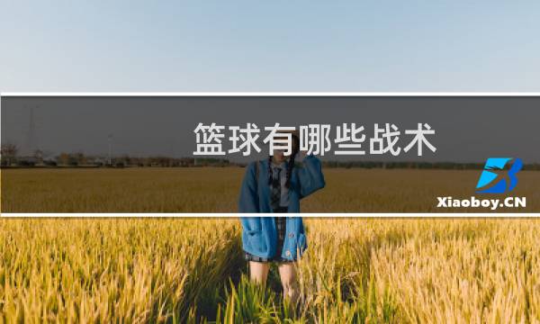 篮球有哪些战术图片