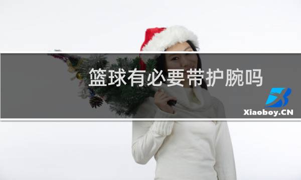 篮球有必要带护腕吗图片