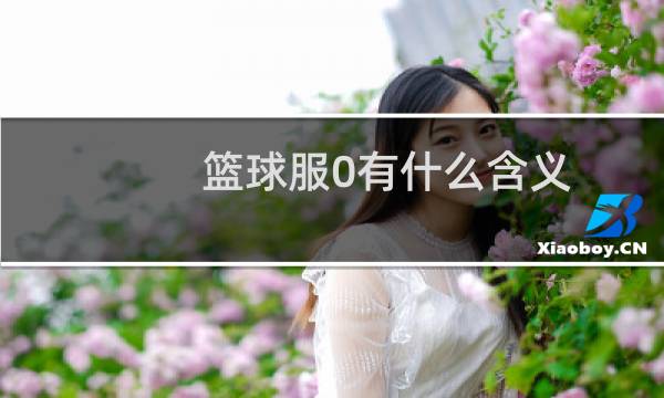 篮球服0有什么含义图片