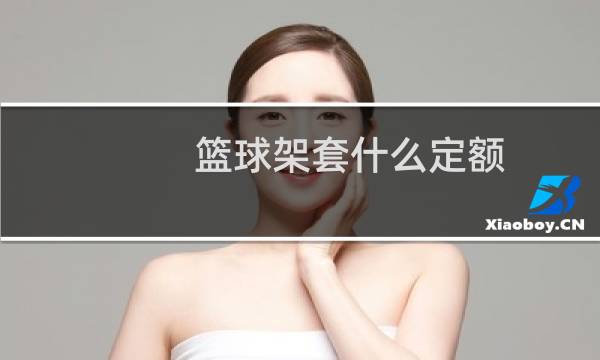 篮球架套什么定额图片