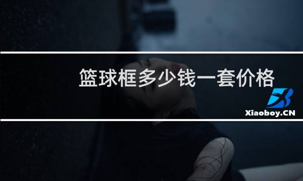 篮球框多少钱一套价格图片