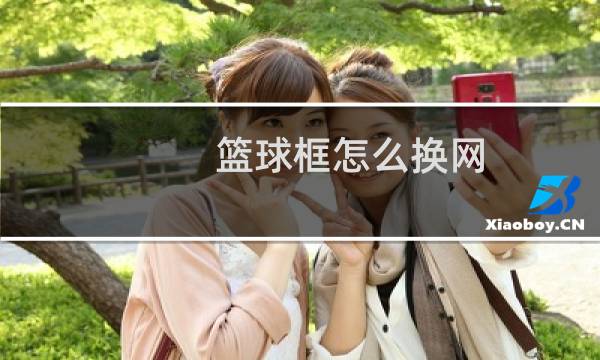 篮球框怎么换网图片