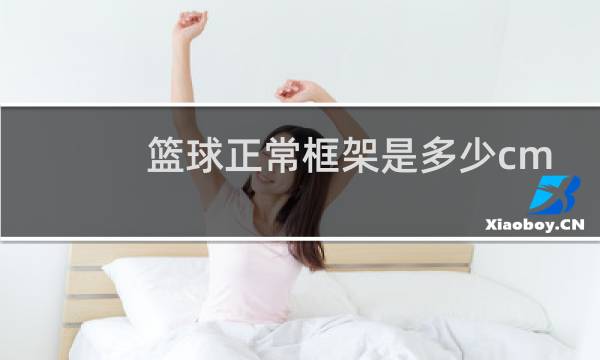篮球正常框架是多少cm图片