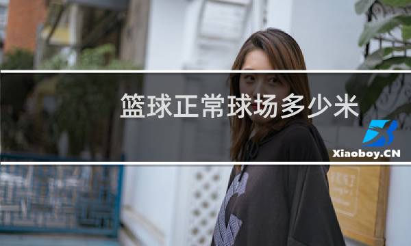 篮球正常球场多少米图片