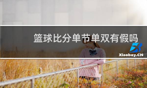 篮球比分单节单双有假吗图片