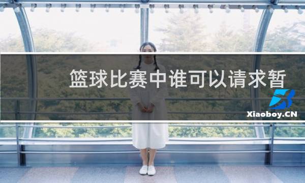 篮球比赛中谁可以请求暂停图片