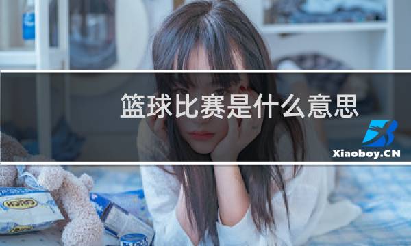 篮球比赛是什么意思图片