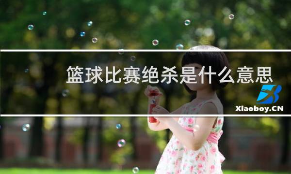 篮球比赛绝杀是什么意思图片