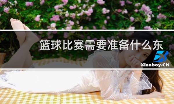 篮球比赛需要准备什么东西图片