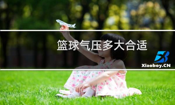 篮球气压多大合适图片