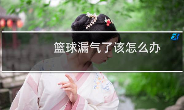 篮球漏气了该怎么办图片