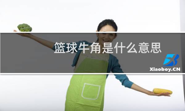 篮球牛角是什么意思图片