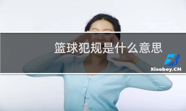 篮球犯规是什么意思图片