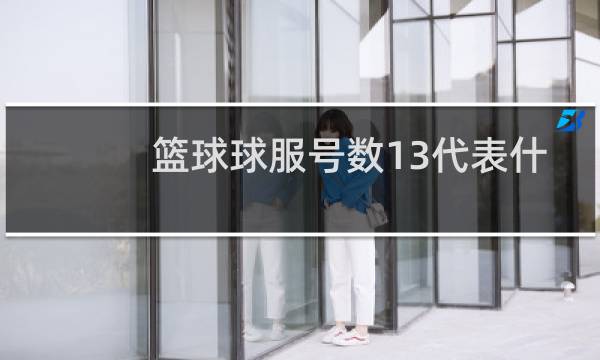 篮球球服号数13代表什么图片