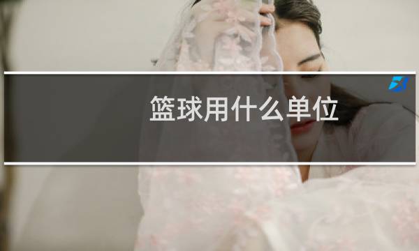 篮球用什么单位图片