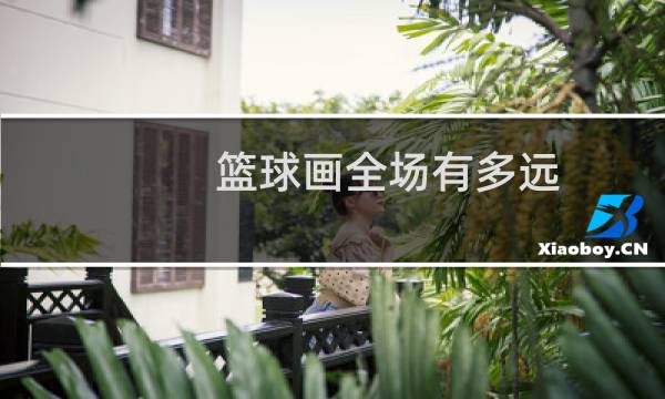 篮球画全场有多远图片