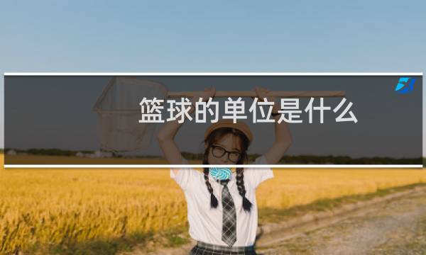 篮球的单位是什么图片