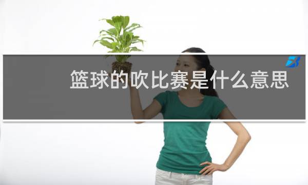 篮球的吹比赛是什么意思图片