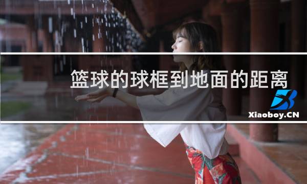篮球的球框到地面的距离是多少标准图片
