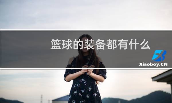 篮球的装备都有什么图片